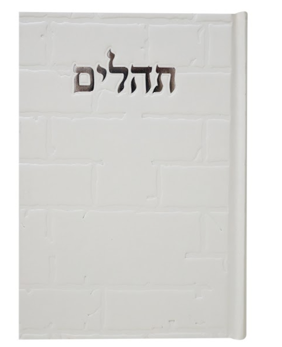 תהלים סקאי בינת הלב כותל - לבן